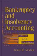 9780471331421-0471331422-Bankruptcy and Insolvency Accounting, Volume 2, Forms and Exhibits, 6th Edition