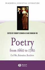 9780631229827-0631229825-Poetry from 1660 to 1780: Civil War, Restoration, Revolution (Blackwell Essential Literature)