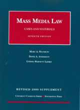 9781599417936-1599417936-Mass Media Law, Cases and Materials, 7th, Revised 2009 Supplement (University Casebook)