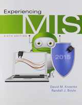 9780134088518-0134088514-Experiencing MIS Plus MyMISLab with Pearson eText -- Access Card Package (6th Edition)