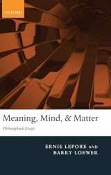 9780199580781-0199580782-Meaning, Mind, and Matter: Philosophical Essays