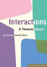 9780618214242-0618214240-Interactions: A Thematic Reader