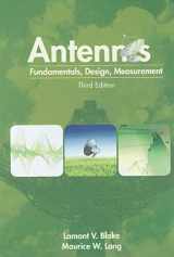 9781891121784-1891121782-Antennas: Fundamentals, design, measurement (Electromagnetic Waves)