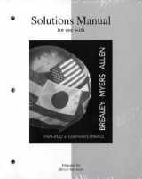 9780072957273-0072957271-Solutions Manual For Use With Principles of Corporate Finance