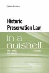 9781640201569-1640201564-Historic Preservation Law in a Nutshell (Nutshells)