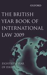 9780199597024-0199597022-British Year Book of International Law 2009 Volume 80 (British Year Book of International Law, 80)