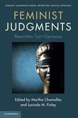 9781108706247-110870624X-Feminist Judgments: Rewritten Tort Opinions (Feminist Judgment Series: Rewritten Judicial Opinions)