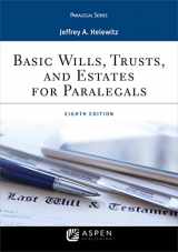 9781543801057-1543801056-Basic Wills, Trusts, and Estates for Paralegals (Paralegal Series)