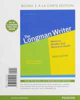 9780321997234-0321997239-The Longman Writer, Brief Editon, Books a la Carte Edition Plus NEW MyWritingLab with eText -- Access Card Package (9th Edition)