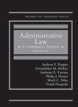 9781634598873-1634598873-Administrative Law: A Contemporary Approach (Interactive Casebook Series)