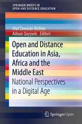 9789811357862-9811357862-Open and Distance Education in Asia, Africa and the Middle East: National Perspectives in a Digital Age (SpringerBriefs in Open and Distance Education)