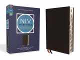 9780310448983-0310448980-NIV Study Bible, Fully Revised Edition (Study Deeply. Believe Wholeheartedly.), Bonded Leather, Black, Red Letter, Thumb Indexed, Comfort Print
