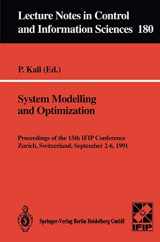 9783540555773-3540555773-System Modelling and Optimization: Proceedings of the 15th IFIP Conference, Zurich, Switzerland, September 2–6, 1991 (Lecture Notes in Control and Information Sciences, 180)