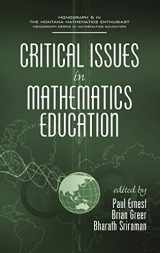 9781607520405-1607520400-Critical Issues In Mathematics Education (HC) (Montana Mathematics Enthusiast: Monograph Series in Mathemat)