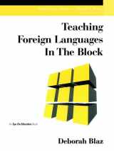 9781138475748-1138475742-Teaching Foreign Languages in the Block