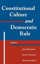 9780521790222-0521790220-Constitutional Culture and Democratic Rule (Murphy Institute Studies in Political Economy)