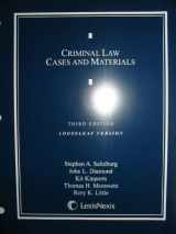 9781422425848-1422425843-Criminal Law: Cases and Materials (Loose-leaf version)
