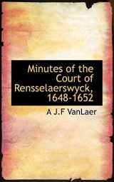 9781115948746-1115948741-Minutes of the Court of Rensselaerswyck, 1648-1652