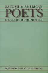 9780155055889-0155055887-British and American Poets: Chaucer to the Present