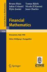 9783540626428-3540626425-Financial Mathematics: Lectures given at the 3rd Session of the Centro Internazionale Matematico Estivo (C.I.M.E.) held in Bressanone, Italy, July 8-13, 1996 (Lecture Notes in Mathematics, 1656)