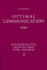 9781575865140-1575865149-Optimal Communication (Volume 177) (Lecture Notes)