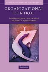 9780521731973-0521731976-Organizational Control (Cambridge Companions to Management)
