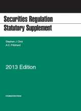 9781609303730-1609303733-Securities Regulation Statutory Supplement: 2013 (Selected Statutes)