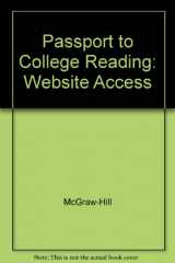 9780073100562-0073100560-Passport to College Reading(Student Access Code)