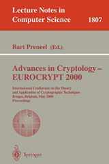 9783540675174-3540675175-Advances in Cryptology – EUROCRYPT 2000: International Conference on the Theory and Application of Cryptographic Techniques Bruges, Belgium, May ... (Lecture Notes in Computer Science, 1807)
