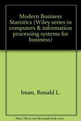 9780471500247-0471500240-Modern Business Statistics (Wiley Series in Computers and Information Processing Systems for Business)