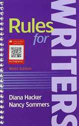 9781319238919-1319238912-Rules for Writers 9e & LaunchPad Solo for Readers and Writers (Six-Month Access)