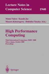 9783540411284-3540411283-High Performance Computing: Third International Symposium, ISHPC 2000 Tokyo, Japan, October 16-18, 2000 Proceedings (Lecture Notes in Computer Science, 1940)