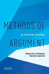 9780190855710-0190855711-Methods of Argument: An Anthology of Readings