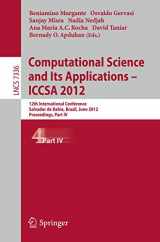 9783642311277-364231127X-Computational Science and Its Applications -- ICCSA 2012: 12th International Conference, Salvador de Bahia, Brazil, June 18-21, 2012, Proceedings, Part IV (Lecture Notes in Computer Science, 7336)