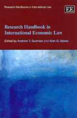 9781847208453-1847208452-Research Handbook in International Economic Law (Research Handbooks in International Law series)