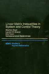 9780898713343-089871334X-Linear Matrix Inequalities in System & Control Theory (Studies in Applied Mathematics, Volume 15)