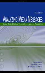 9780805852981-0805852980-Analyzing Media Messages: Using Quantitative Content Analysis in Research (LEA COMMUNICATION SERIES)