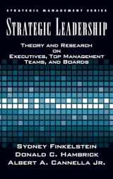 9780195162073-0195162072-Strategic Leadership: Theory and Research on Executives, Top Management Teams, and Boards (Strategic Management)