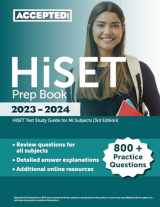 9781637982846-1637982844-HiSET Prep Book 2023-2024: 800+ Practice Questions, HiSET Test Study Guide for All Subjects