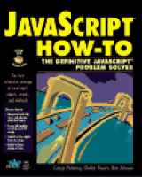 9781571690470-1571690476-Javascript How-To: The Definitive Javascript Problem-Solver