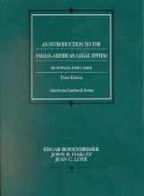 9780314247339-0314247335-An Introduction to the Anglo-American Legal System: Readings and Cases, 3d