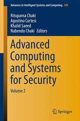 9788132226512-8132226518-Advanced Computing and Systems for Security: Volume 2 (Advances in Intelligent Systems and Computing, 396)
