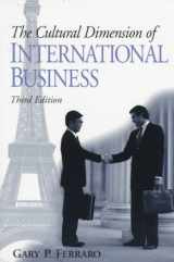 9780137275618-0137275617-Cultural Dimension of International Business, The