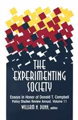 9781560001935-1560001933-The Experimenting Society: Essays in Honor of Donald T. Campbell (Policy Studies Review Annual)