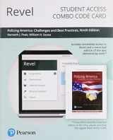 9780135776964-0135776961-Revel for Policing America: Challenges and Best Practices -- Combo Access Card