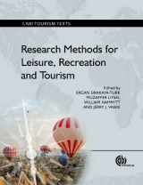 9781845937638-1845937635-Research Methods for Leisure, Recreation and Tourism [OP] (Tourism Studies)