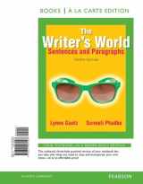 9780321907998-032190799X-The Writer's World: Sentences and Paragraphs, Books a la Carte Edition (4th Edition)