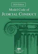 9781641056731-1641056738-Model Code of Judicial Conduct, 2020 Edition