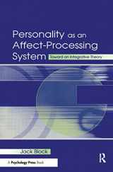 9780805839128-0805839127-Personality as an Affect-processing System: Toward An Integrative Theory