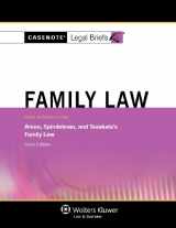 9781454824626-145482462X-Casenotes Legal Briefs: Family Law, Keyed to Areen, Spindelman & Tsoukala, Sixth Edition